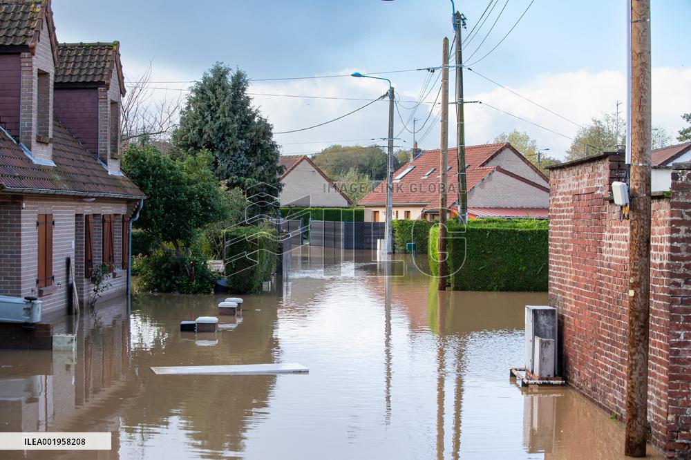 Exceptional Floods Hit Northern France - Pas-de-Calais