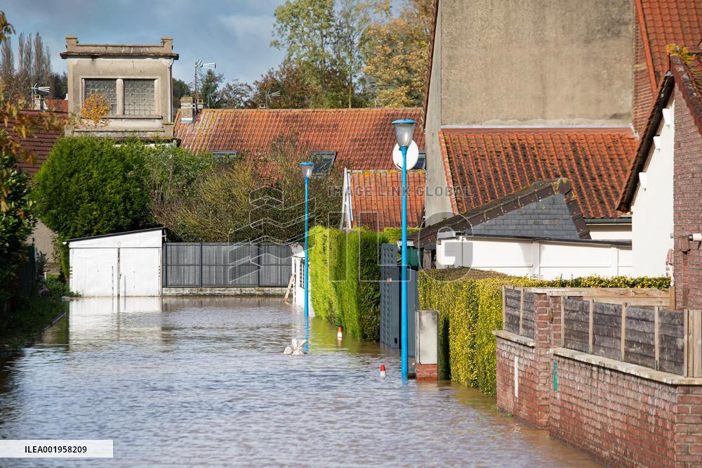 Exceptional Floods Hit Northern France - Pas-de-Calais
