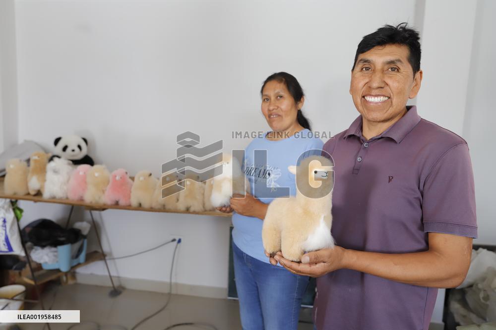 (CIIE)CHINA-CIIE-PERU-ALPACA-FUR TOYS-CRAFTSMAN(CN)