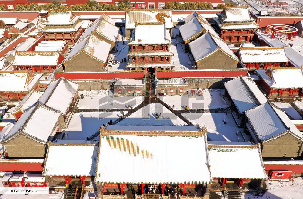 CHINA-LIAONING-SHENYANG-IMPERIAL PALACE-SNOW (CN)