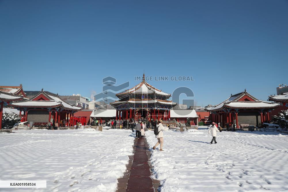 CHINA-LIAONING-SHENYANG-IMPERIAL PALACE-SNOW (CN)