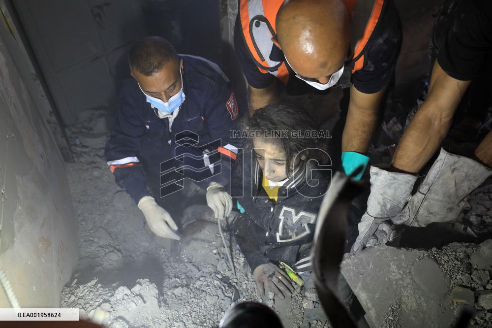 (FOCUS) MIDEAST-GAZA-PALESTINIAN-ISRAELI-CONFLICT