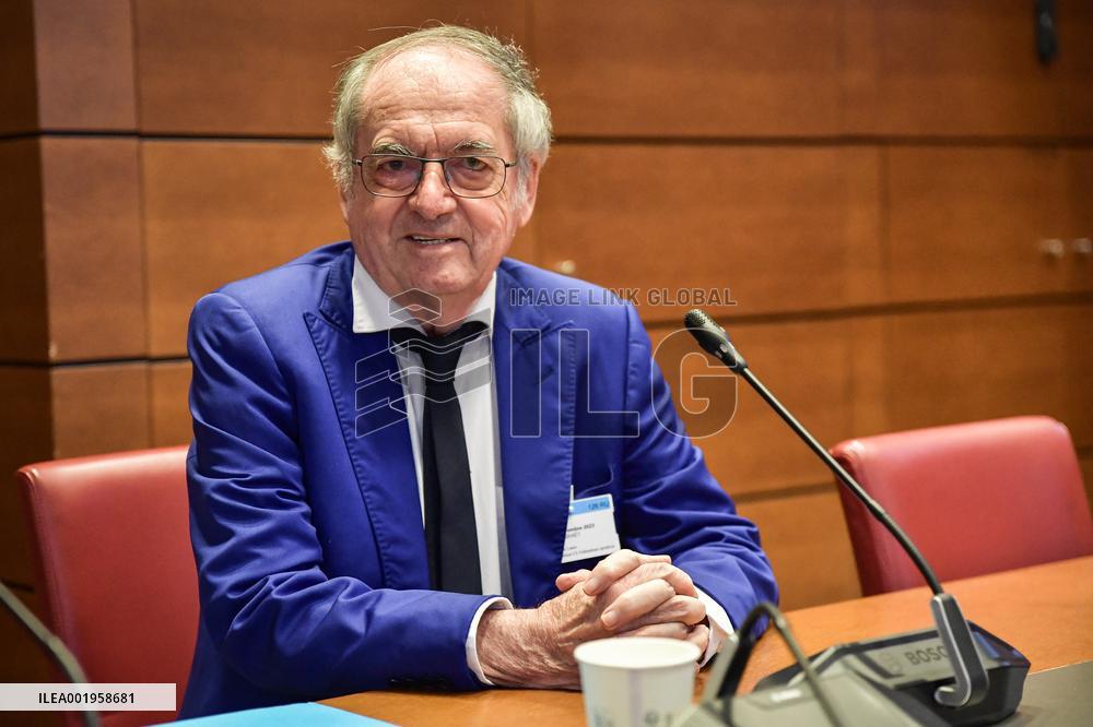 Hearing of Noel Le Graet at the National Assembly - Paris