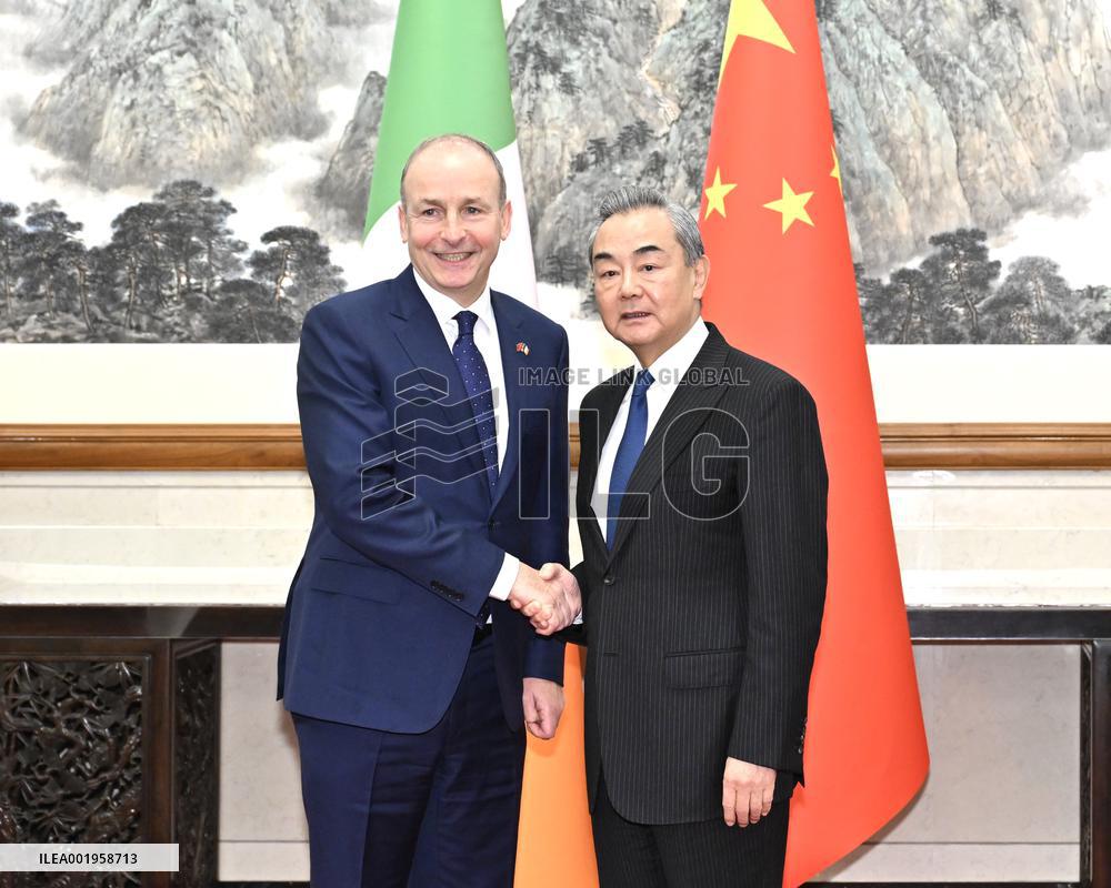 CHINA-BEIJING-WANG YI-IRISH FM-TALKS (CN)
