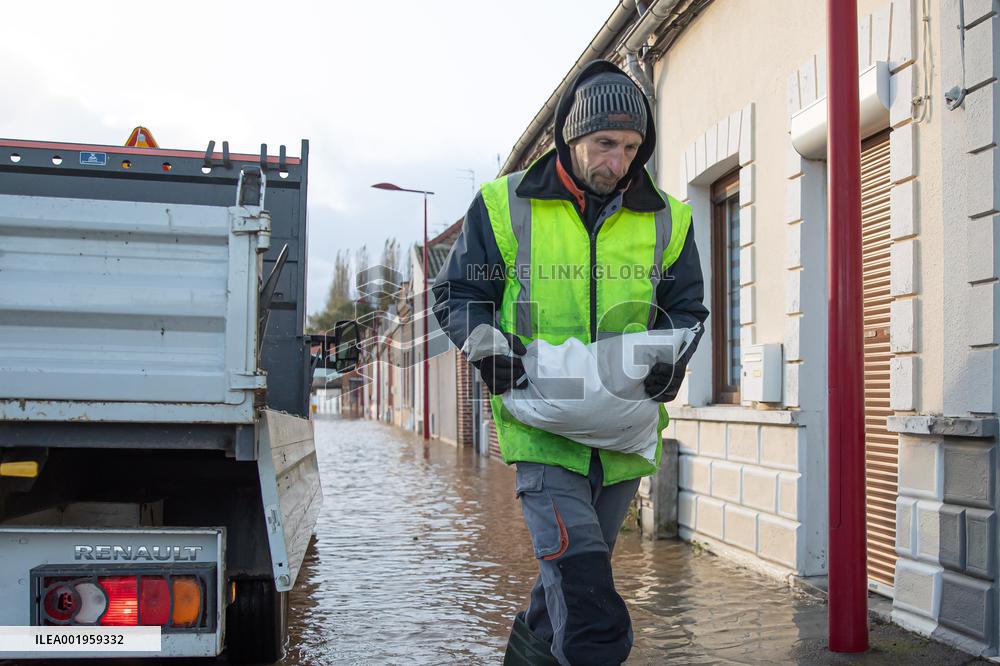Exceptional Floods Hit Northern France - Pas-de-Calais