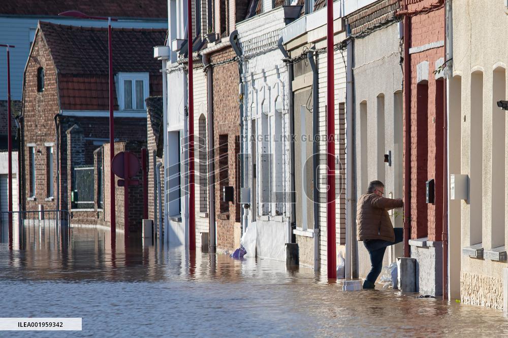 Exceptional Floods Hit Northern France - Pas-de-Calais