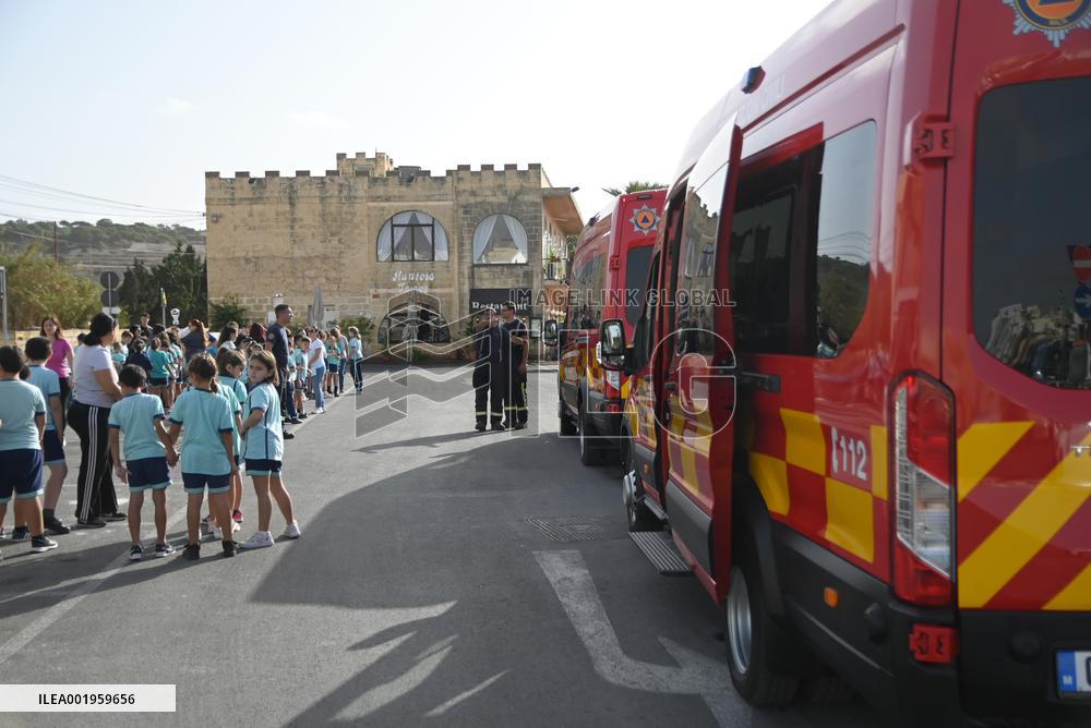 MALTA-MARSAXLOKK-TSUNAMI RESPONSE EXERCISE