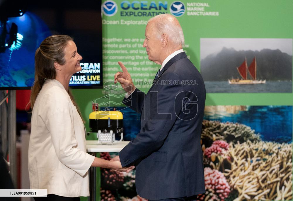 President Biden Tours White House Demo Day