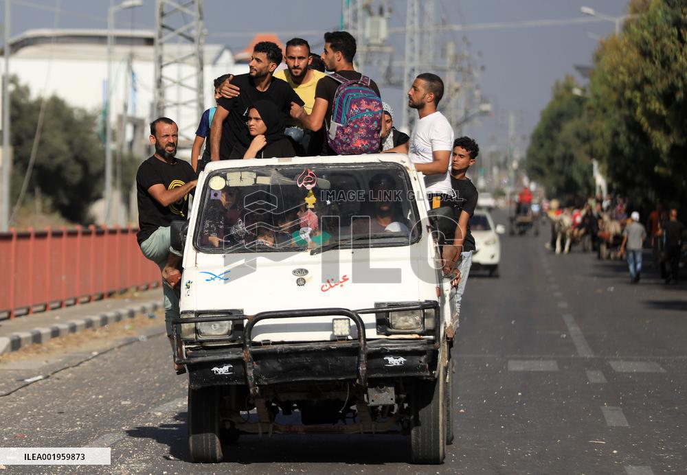 MIDEAST-GAZA-PALESTINIAN-ISRAELI CONFLICT