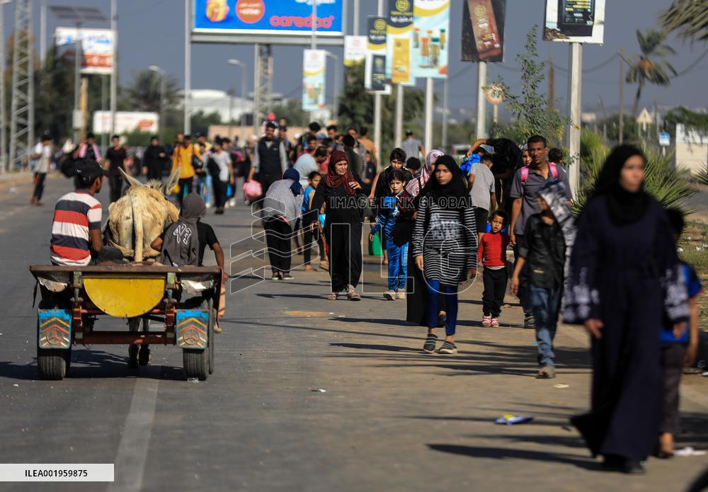 MIDEAST-GAZA-PALESTINIAN-ISRAELI CONFLICT