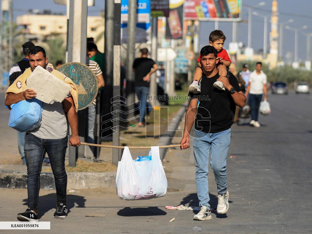 MIDEAST-GAZA-PALESTINIAN-ISRAELI CONFLICT