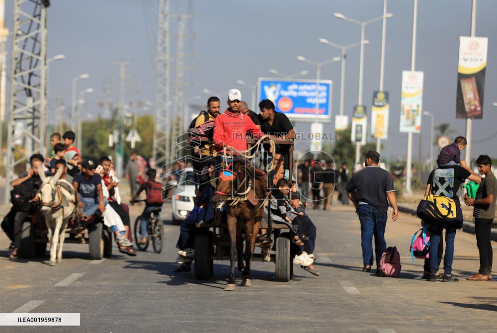 MIDEAST-GAZA-PALESTINIAN-ISRAELI CONFLICT