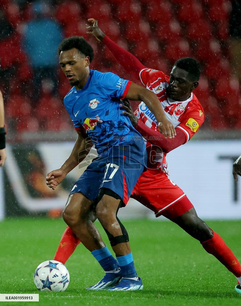 (SP)SERBIA-BELGRADE-FOOTBALL-UEFA CHAMPIONS LEAGUE-CRVENA ZVEZDA VS LEIPZIG