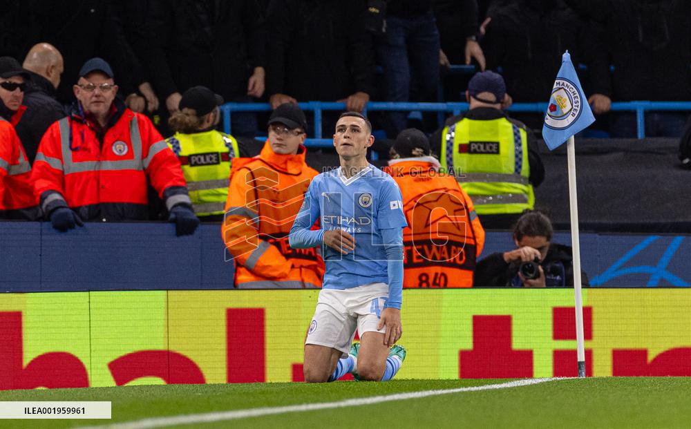 (SP)BRITAIN-MANCHESTER-FOOTBALL-UEFA CHAMPIONS LEAGUE-MANCHESTER CITY VS BSC YOUNG BOYS