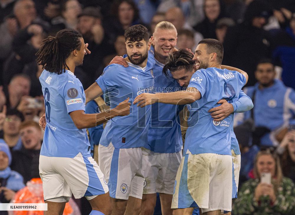(SP)BRITAIN-MANCHESTER-FOOTBALL-UEFA CHAMPIONS LEAGUE-MANCHESTER CITY VS BSC YOUNG BOYS