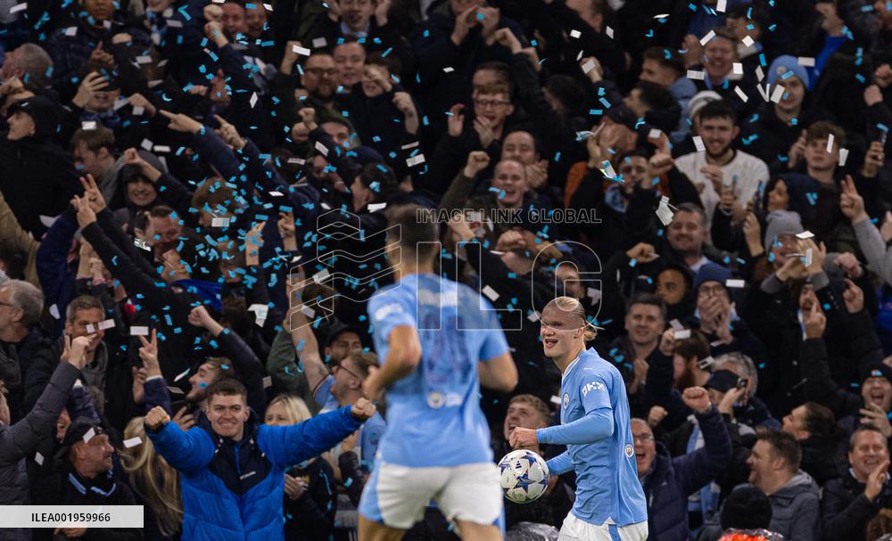 (SP)BRITAIN-MANCHESTER-FOOTBALL-UEFA CHAMPIONS LEAGUE-MANCHESTER CITY VS BSC YOUNG BOYS