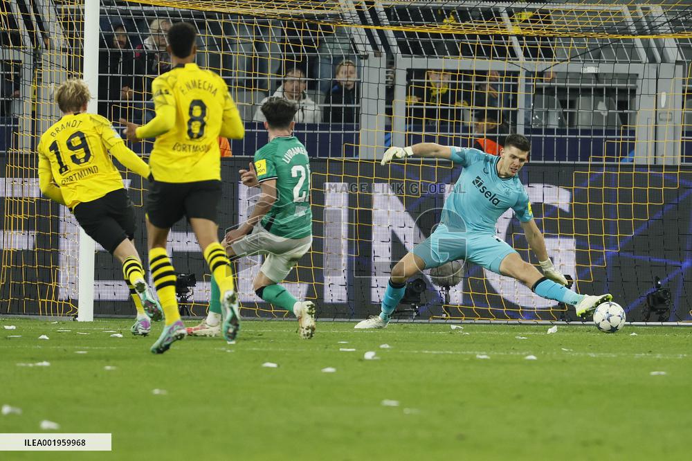 (SP)GERMANY-DORTMUND-FOOTBALL-UEFA CHAMPIONS LEAGUE-DORTMUND VS NEWCASTLE UNITED