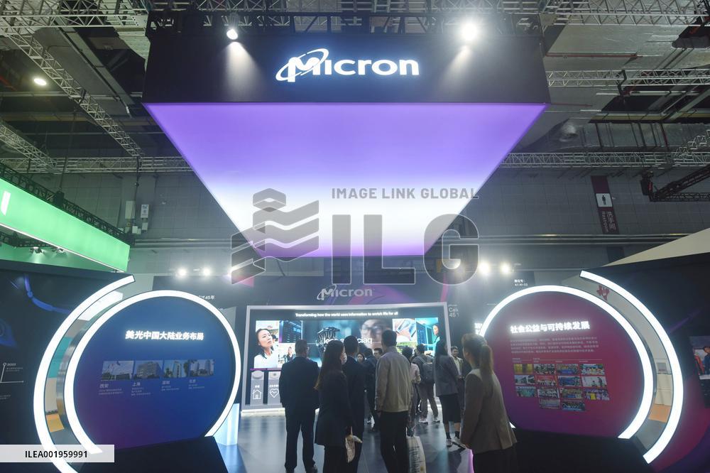 Micron Booth at 6th CIIE in Shanghai