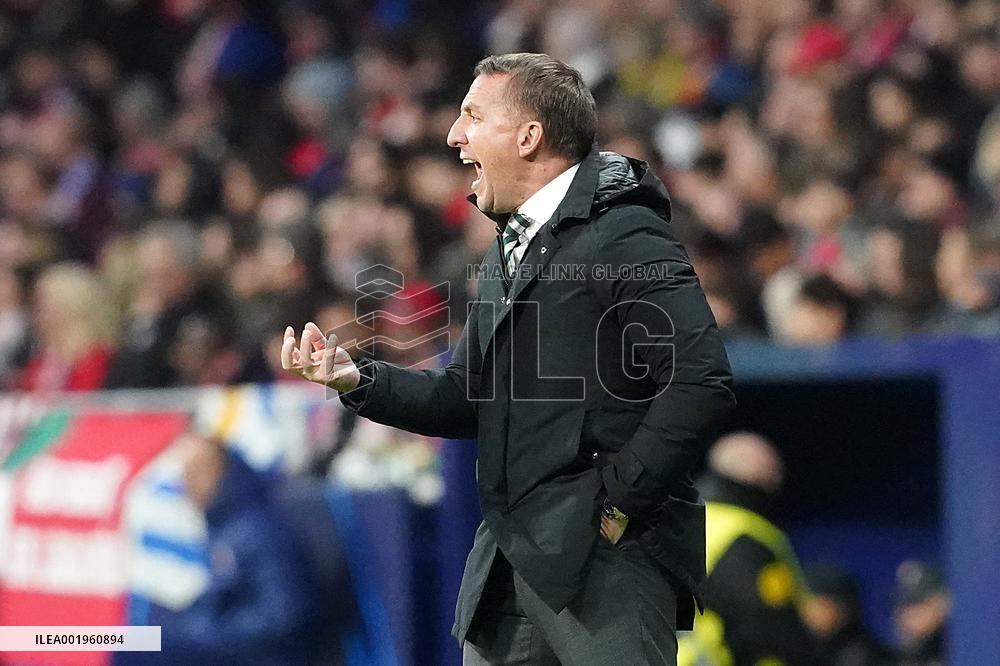 Champions League - Atletico De Madrid v Celtic FC