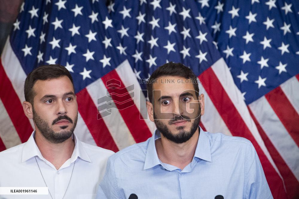 Bipartisan Candlelight Vigil At The US Capitol - Washington