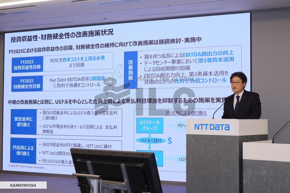 NTT DATA Group Financial Results Conference