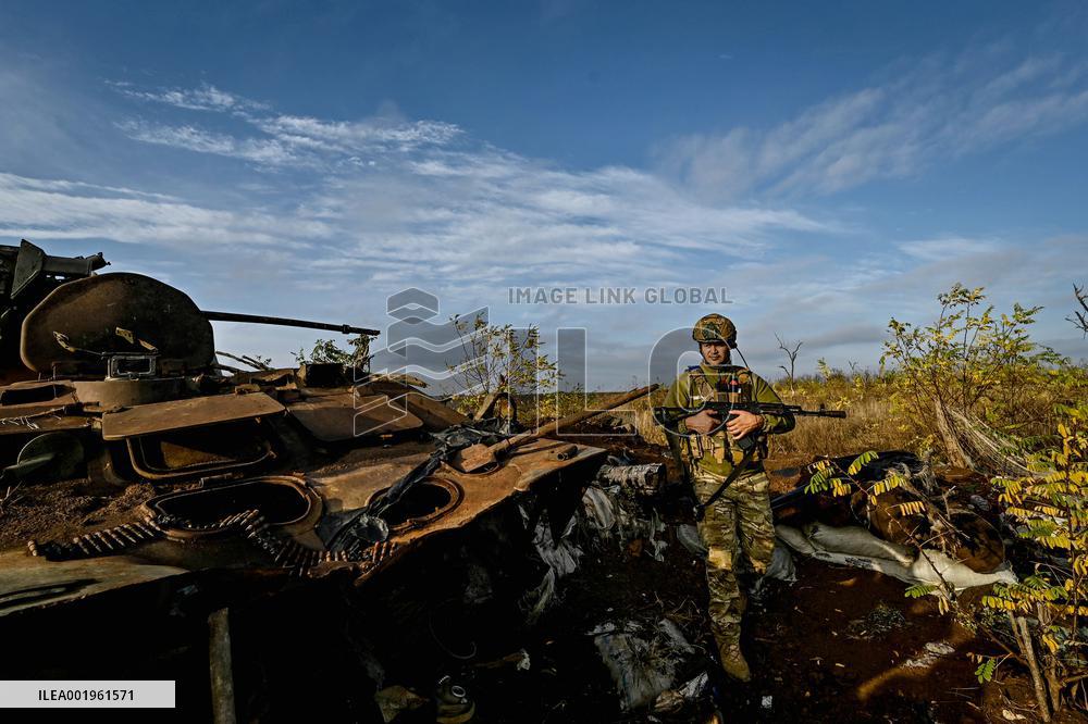 Russian positions captured by Ukrainian army in Zaporizhzhia direction