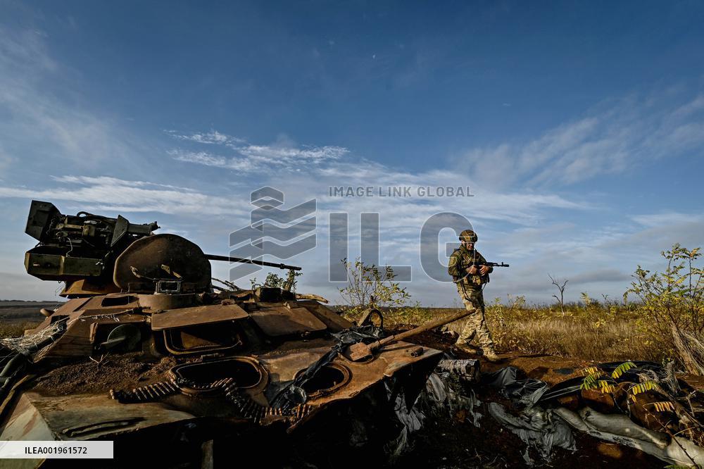 Russian positions captured by Ukrainian army in Zaporizhzhia direction