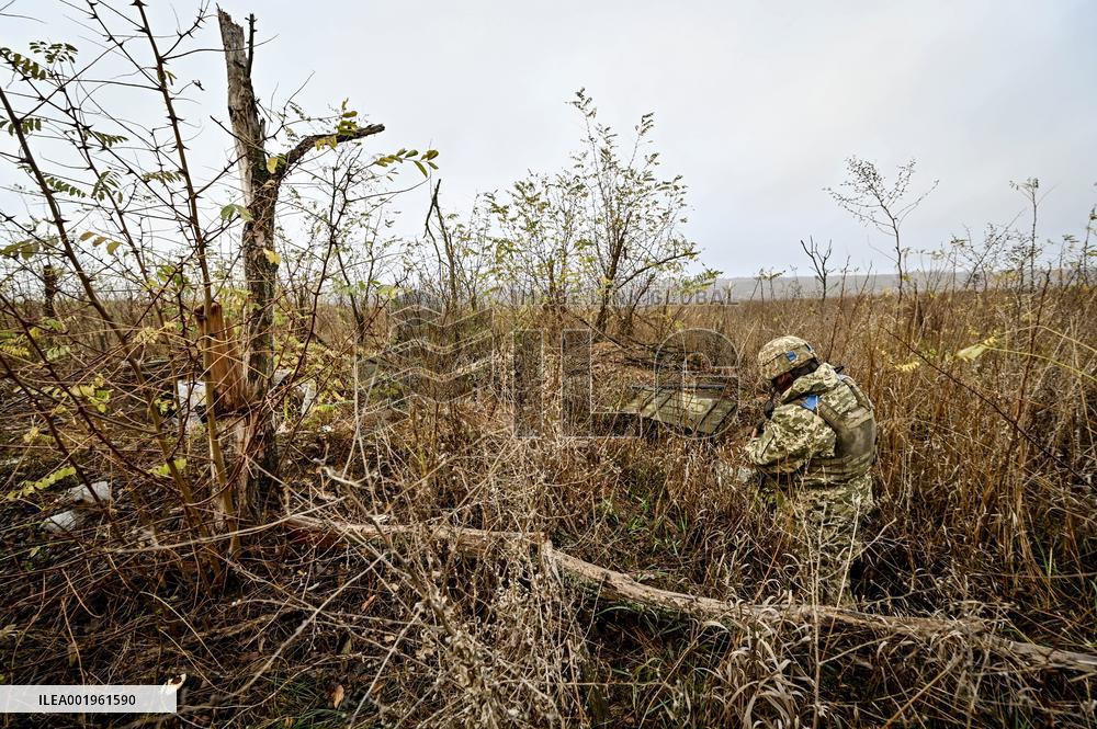 Russian positions captured by Ukrainian army in Zaporizhzhia direction