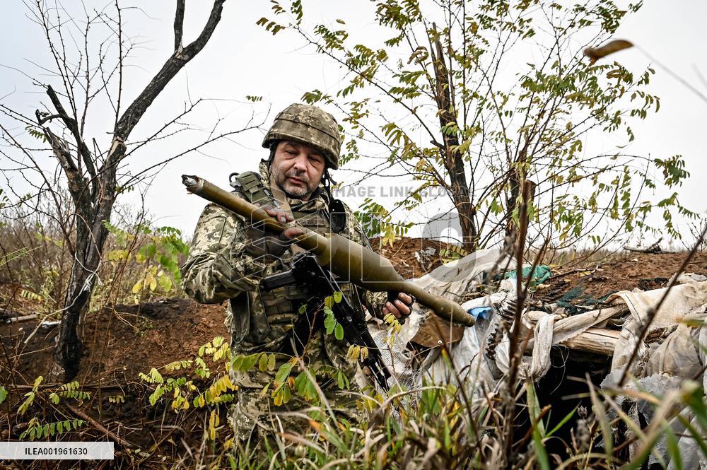 Russian positions captured by Ukrainian army in Zaporizhzhia direction