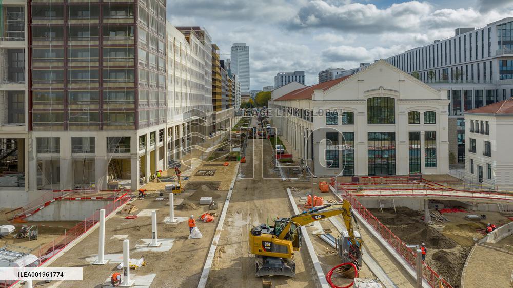 Exclusive - Paris 2024 Olympic Village