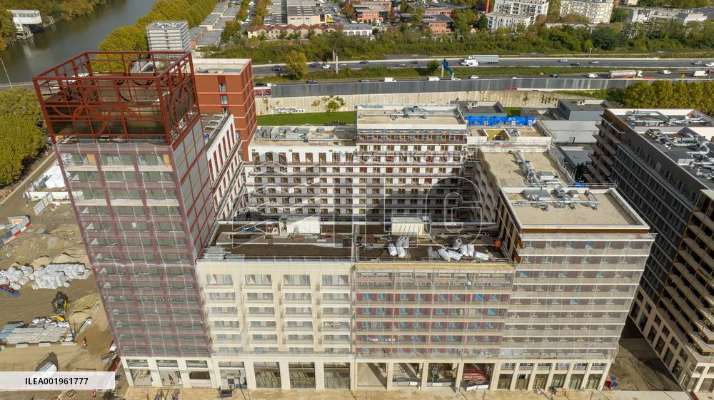 Exclusive - Paris 2024 Olympic Village