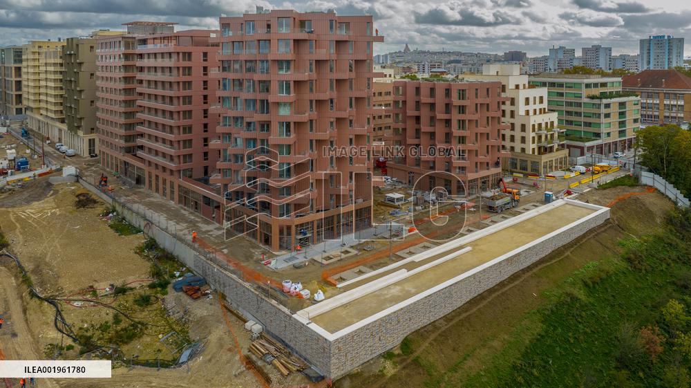 Exclusive - Paris 2024 Olympic Village