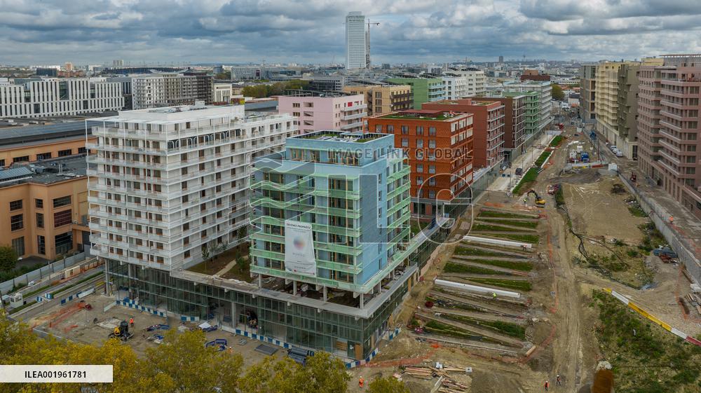 Exclusive - Paris 2024 Olympic Village