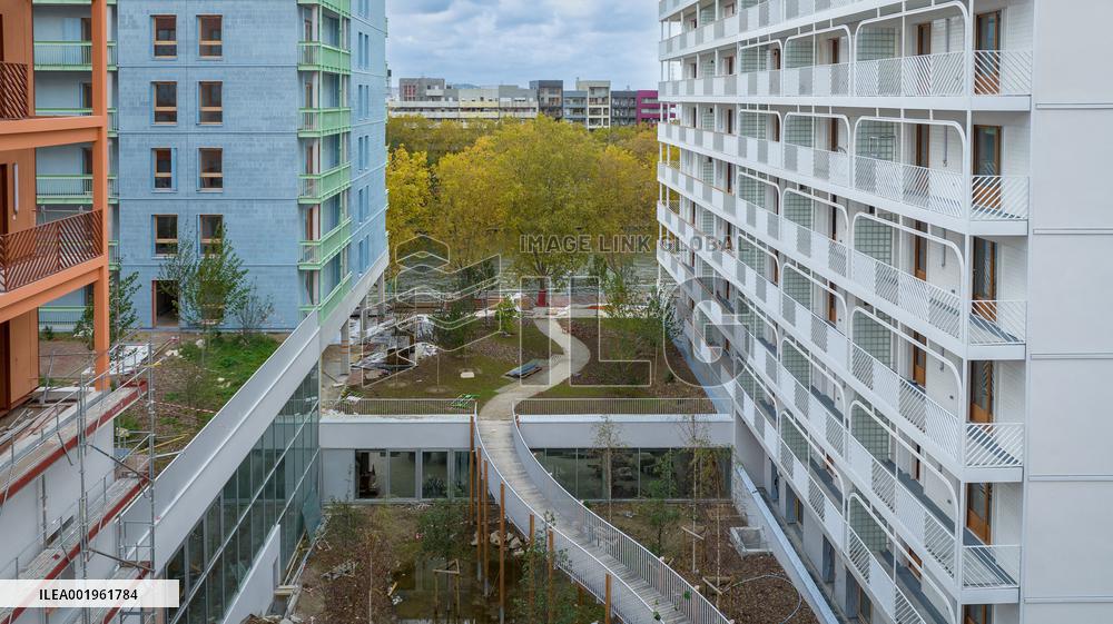 Exclusive - Paris 2024 Olympic Village