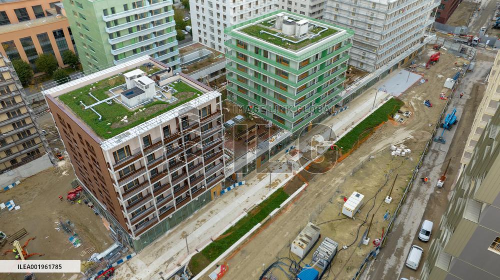 Exclusive - Paris 2024 Olympic Village