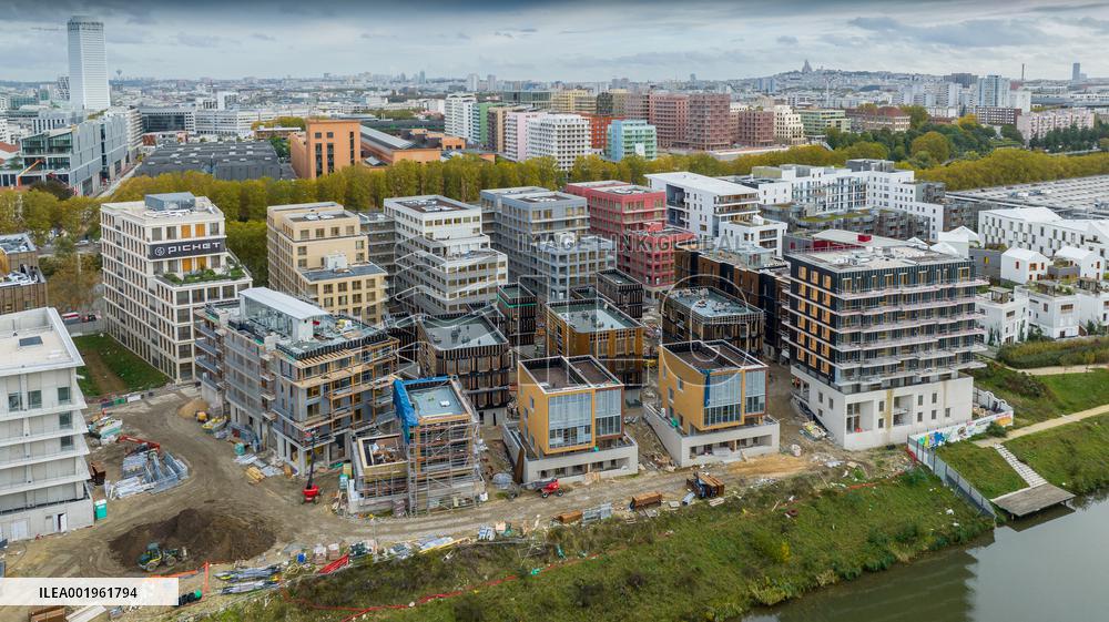 Exclusive - Paris 2024 Olympic Village