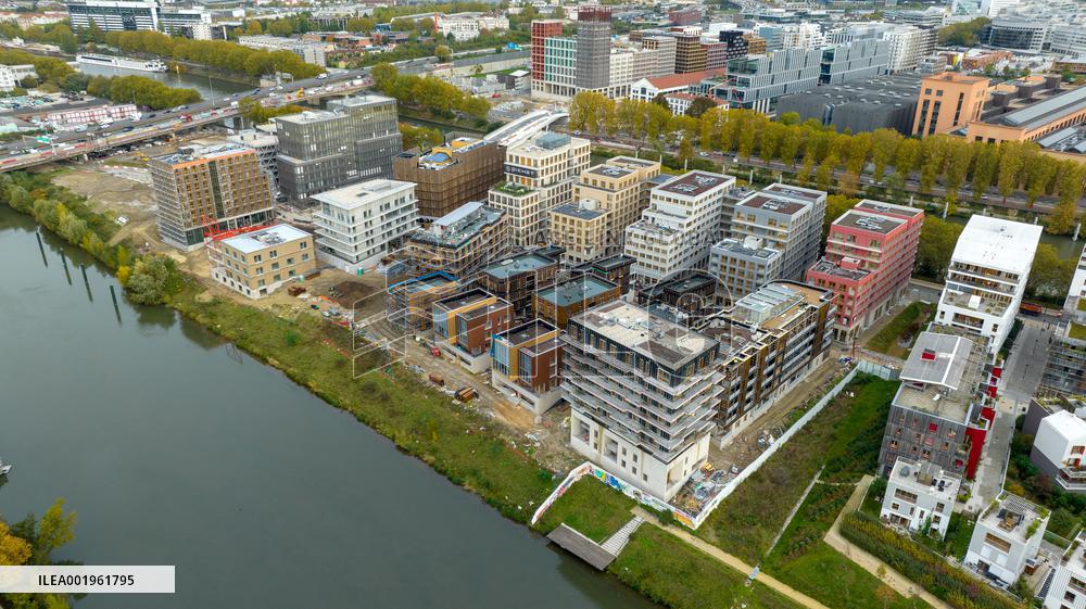 Exclusive - Paris 2024 Olympic Village