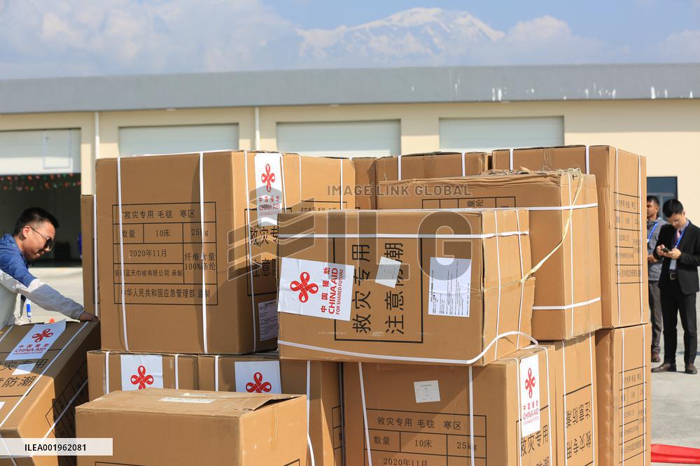NEPAL-POKHARA-EARTHQUAKE-CHINA-AID