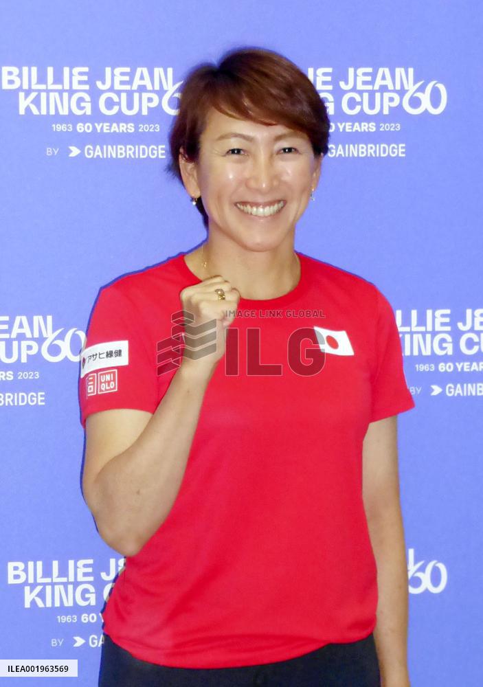 Tennis: Japan head coach Ai Sugiyama