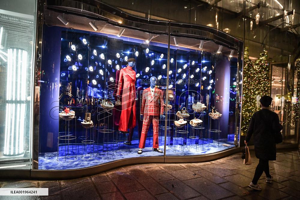 La Samaritaine XMas Windows Unveiling - Paris