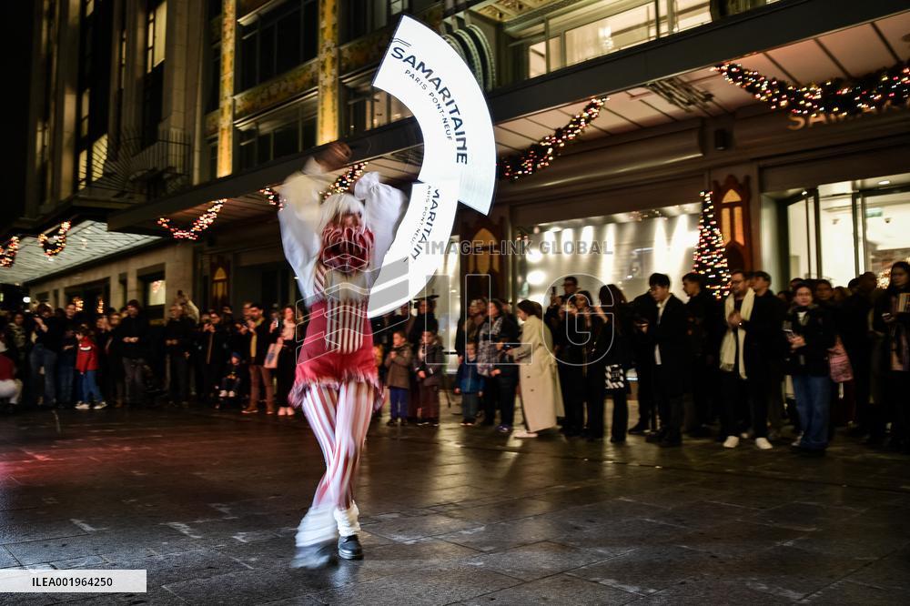La Samaritaine XMas Windows Unveiling - Paris