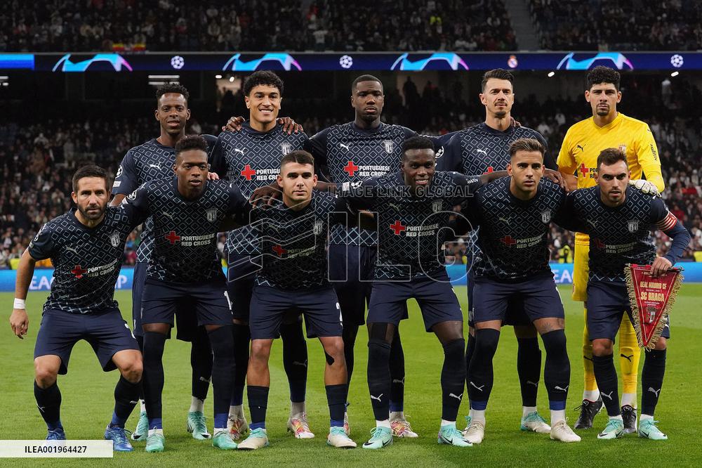 Champions League - Real Madrid v Braga