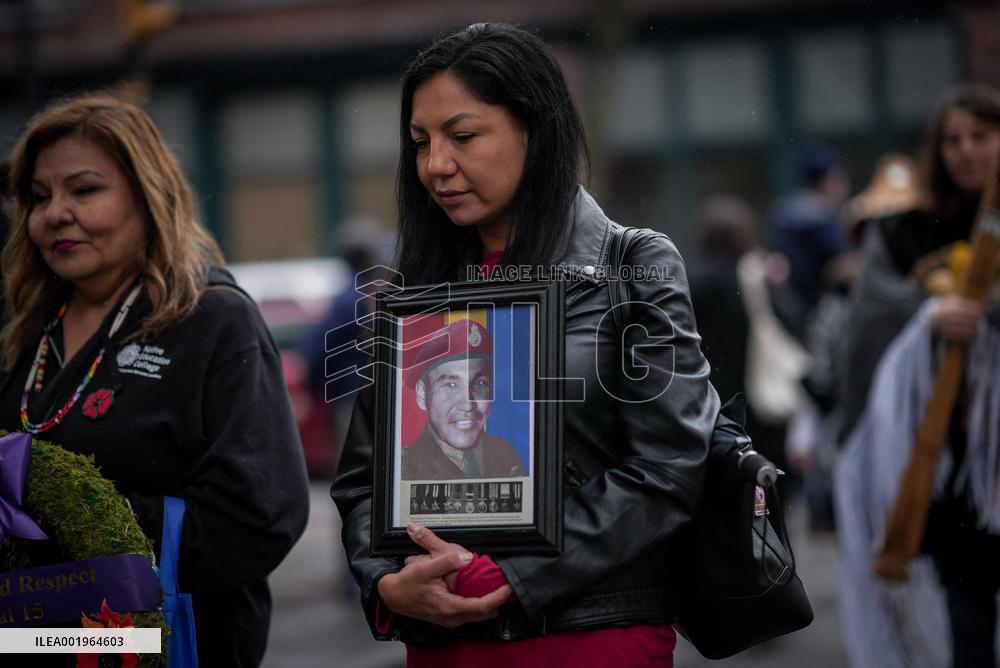 National Aboriginal Veterans Day - Vancouver