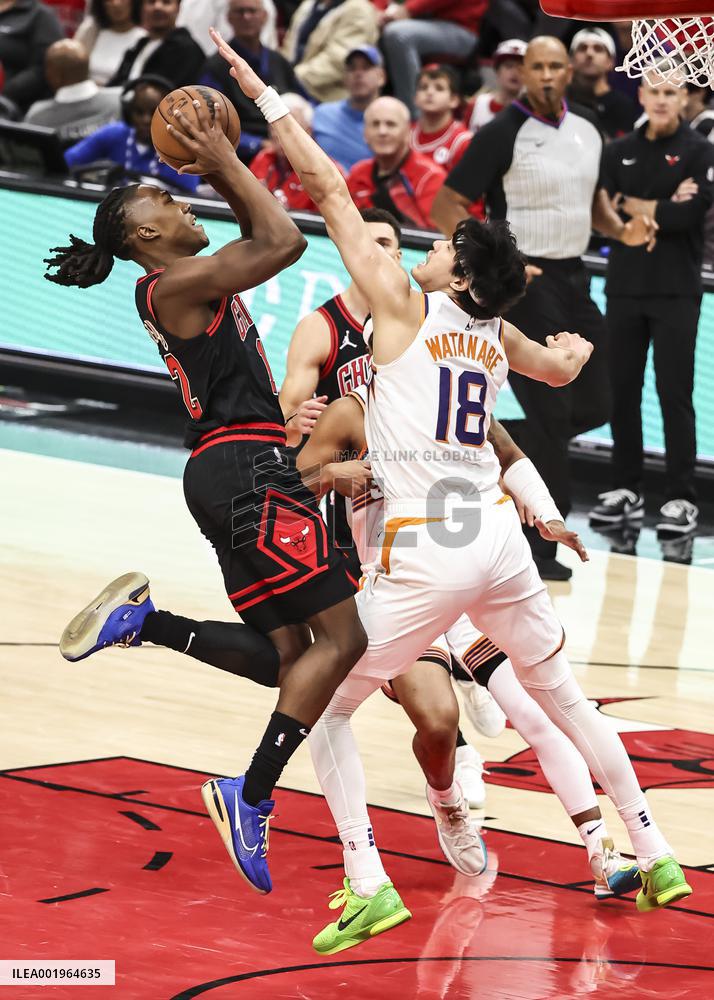 (SP)U.S.-CHICAGO-BASKETBALL-NBA-PHOENIX SUNS VS CHICAGO BULLS