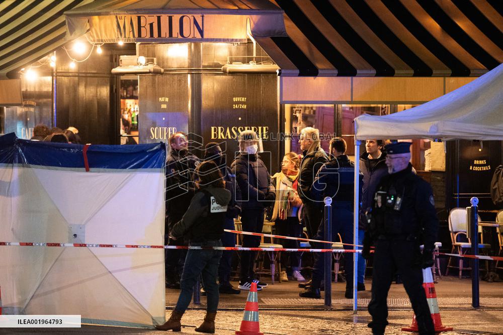 Rugby Player Aramburu Murder Reenactment - Paris