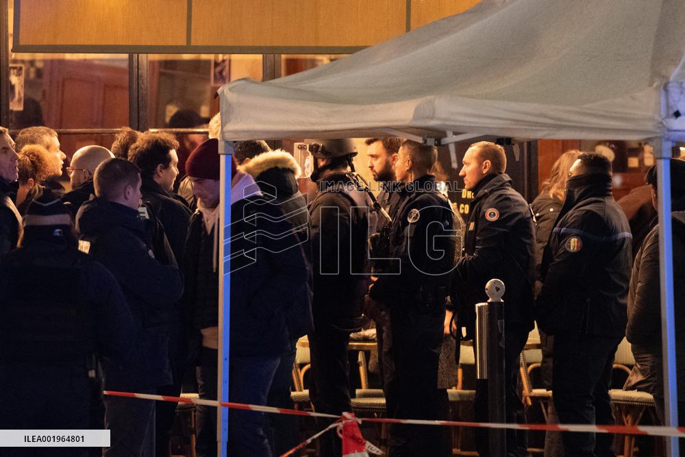 Rugby Player Aramburu Murder Reenactment - Paris