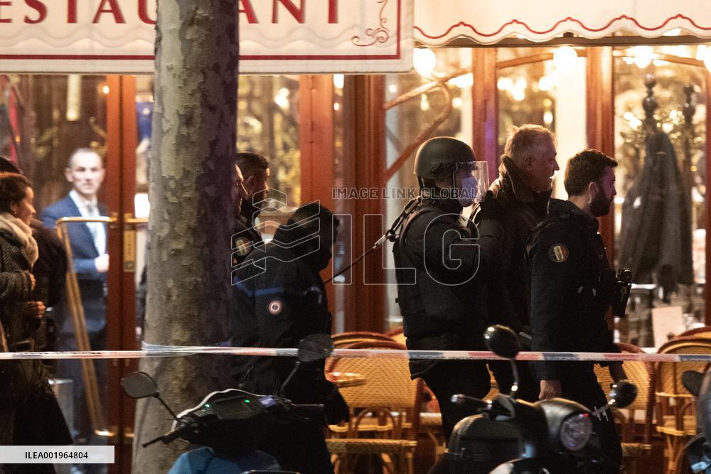 Rugby Player Aramburu Murder Reenactment - Paris