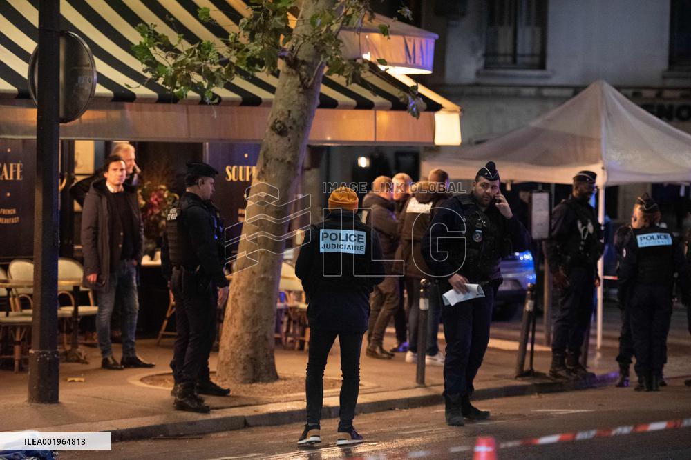 Rugby Player Aramburu Murder Reenactment - Paris