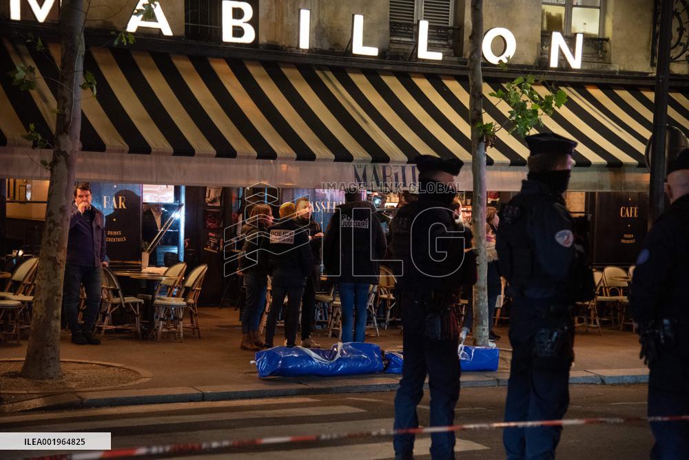 Rugby Player Aramburu Murder Reenactment - Paris