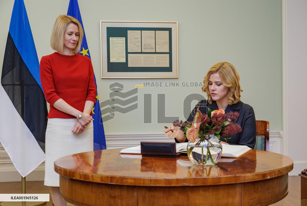 Latvian Prime Minister Evika Silina visits Estonia